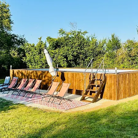 Le Pavillon, Grand Manoir Du Xviie Avec Piscine, Bain Nordique Et Acces Prive A La Charente Vila *